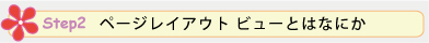 Step 2. ページレイアウト ビューとはなにか