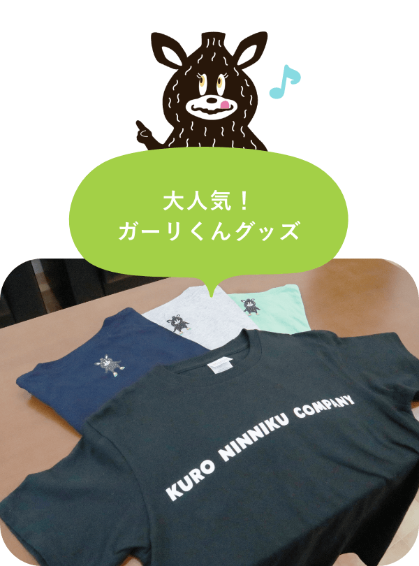 大人気！ガーリくんグッズ